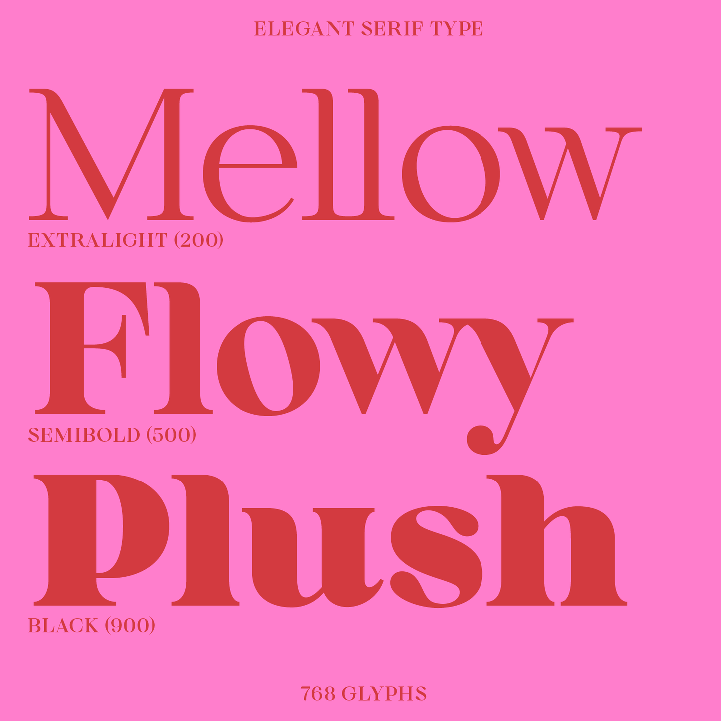 Bauhaus Soft—Bold organic serif font