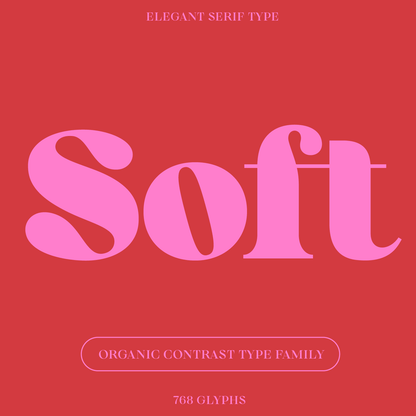 Bauhaus Soft—Bold organic serif font