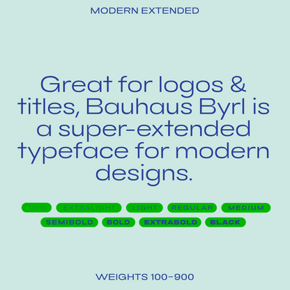 Byrl—Wide sans-serif font for tech, fashion & finance