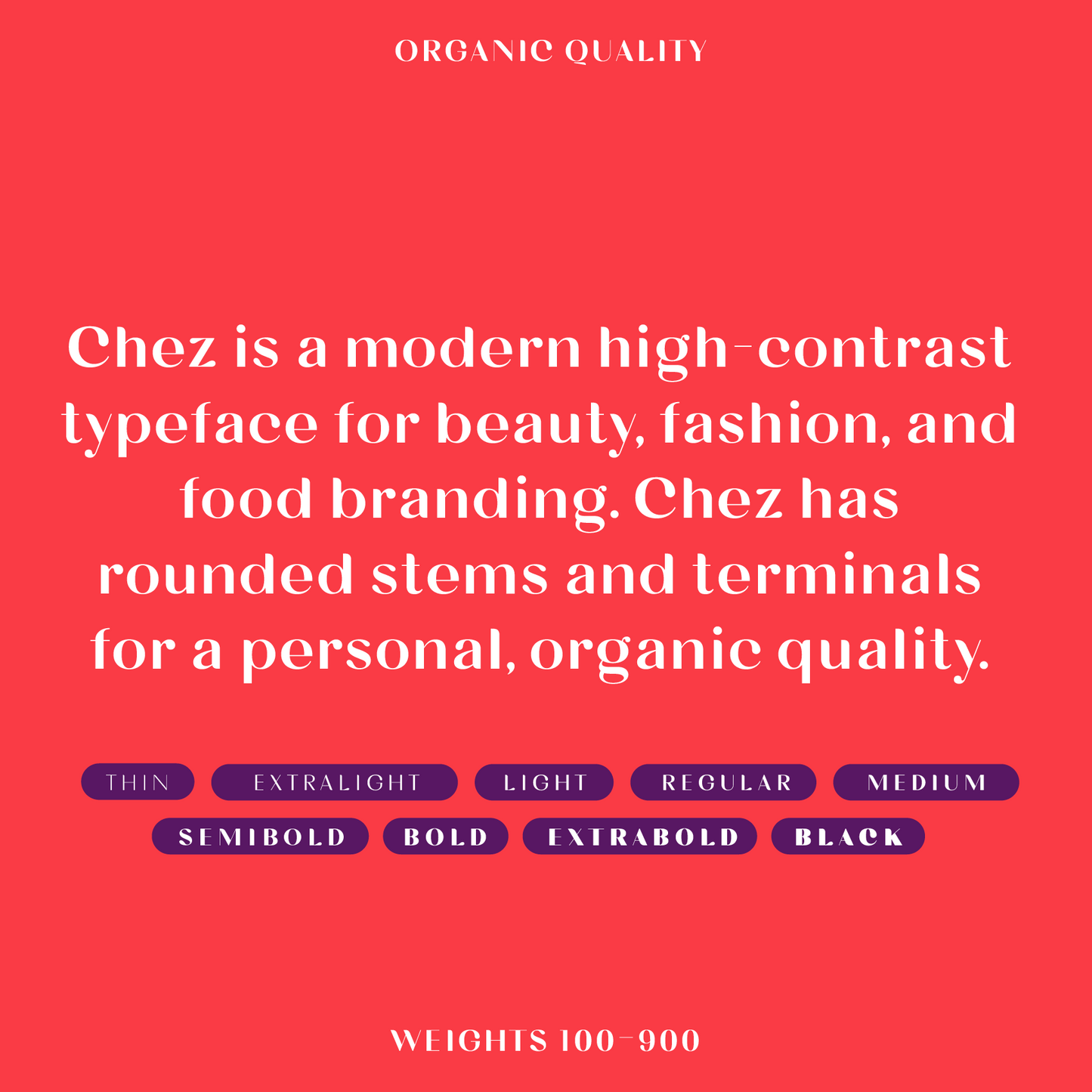 Bauhaus Chez—Rounded sans font, warm & high-contrast