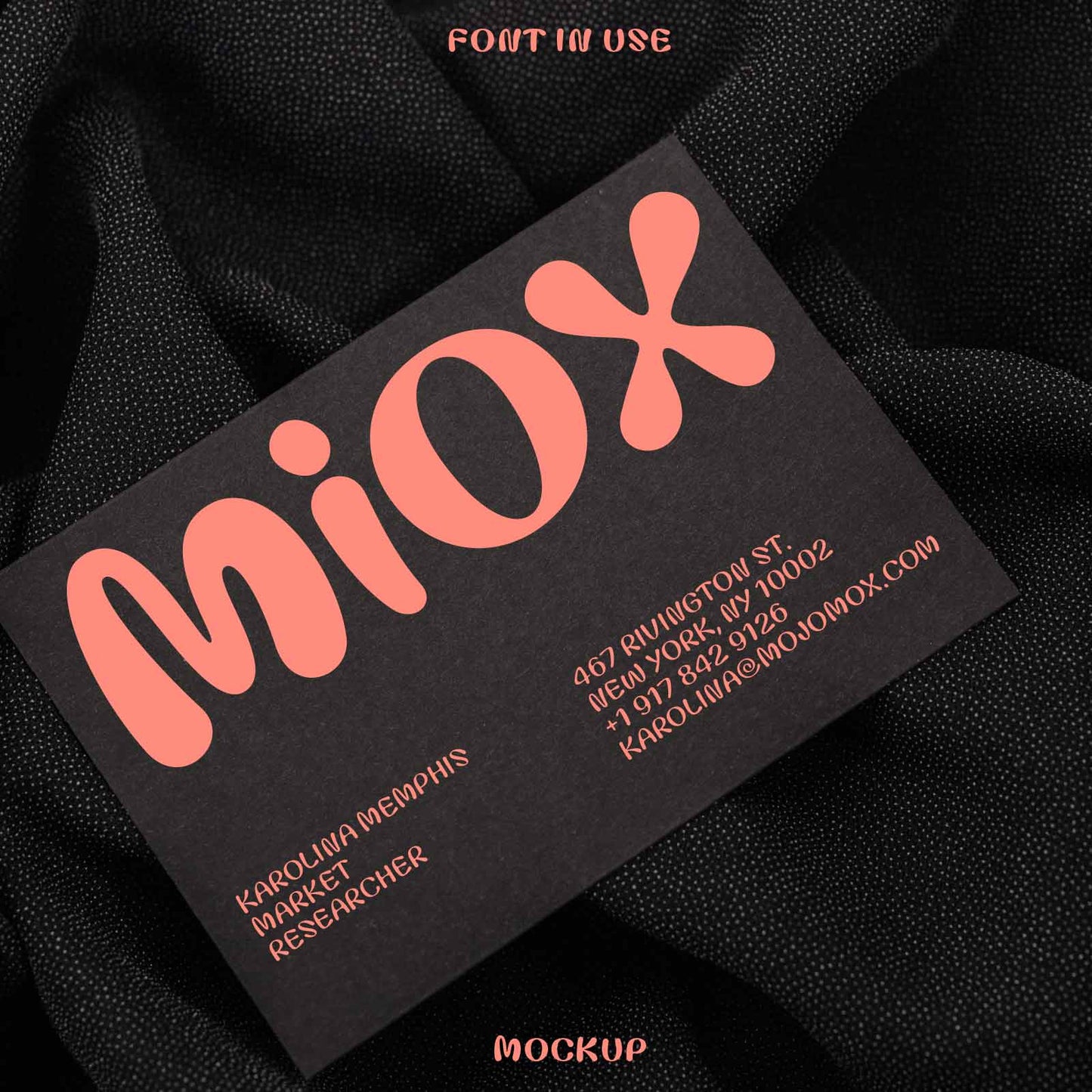 Miox—Groovy bubble font, playful and retro-modern for fun branding