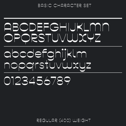 Pout—Fun reverse-contrast font