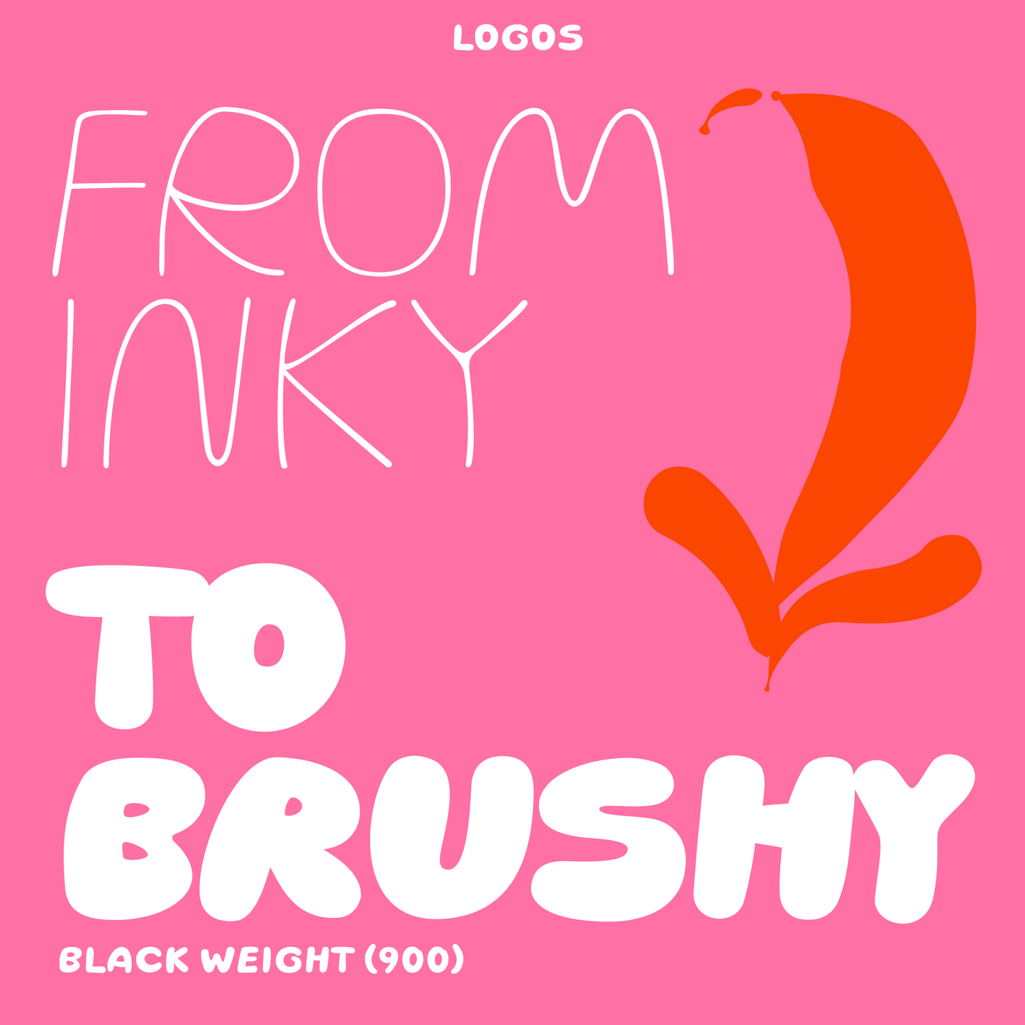 Skay—Handwritten bubble font for beauty & fashion