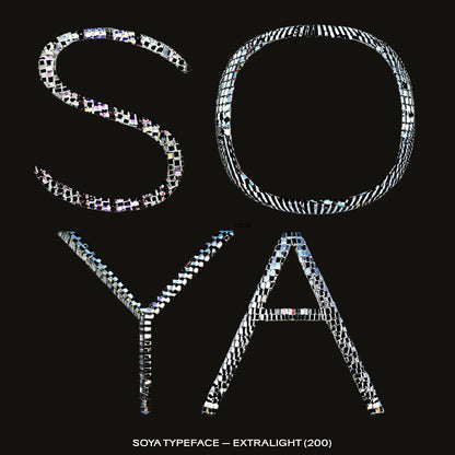 Soya—Chic, trendy font for modern food and fashion